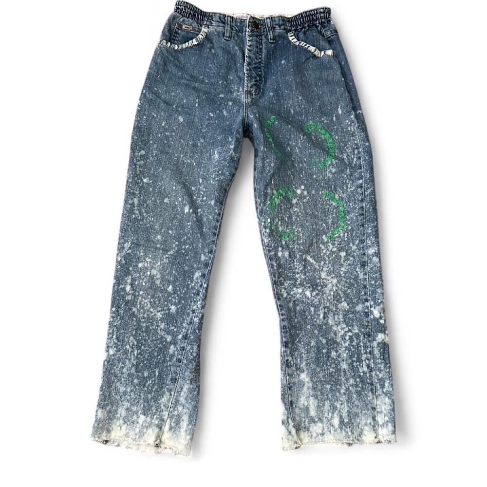 Lee Women's Blue and Navy Jeans
